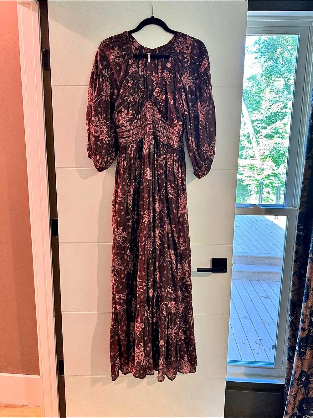 NWOT Free People Golden Hour Maxi Dress